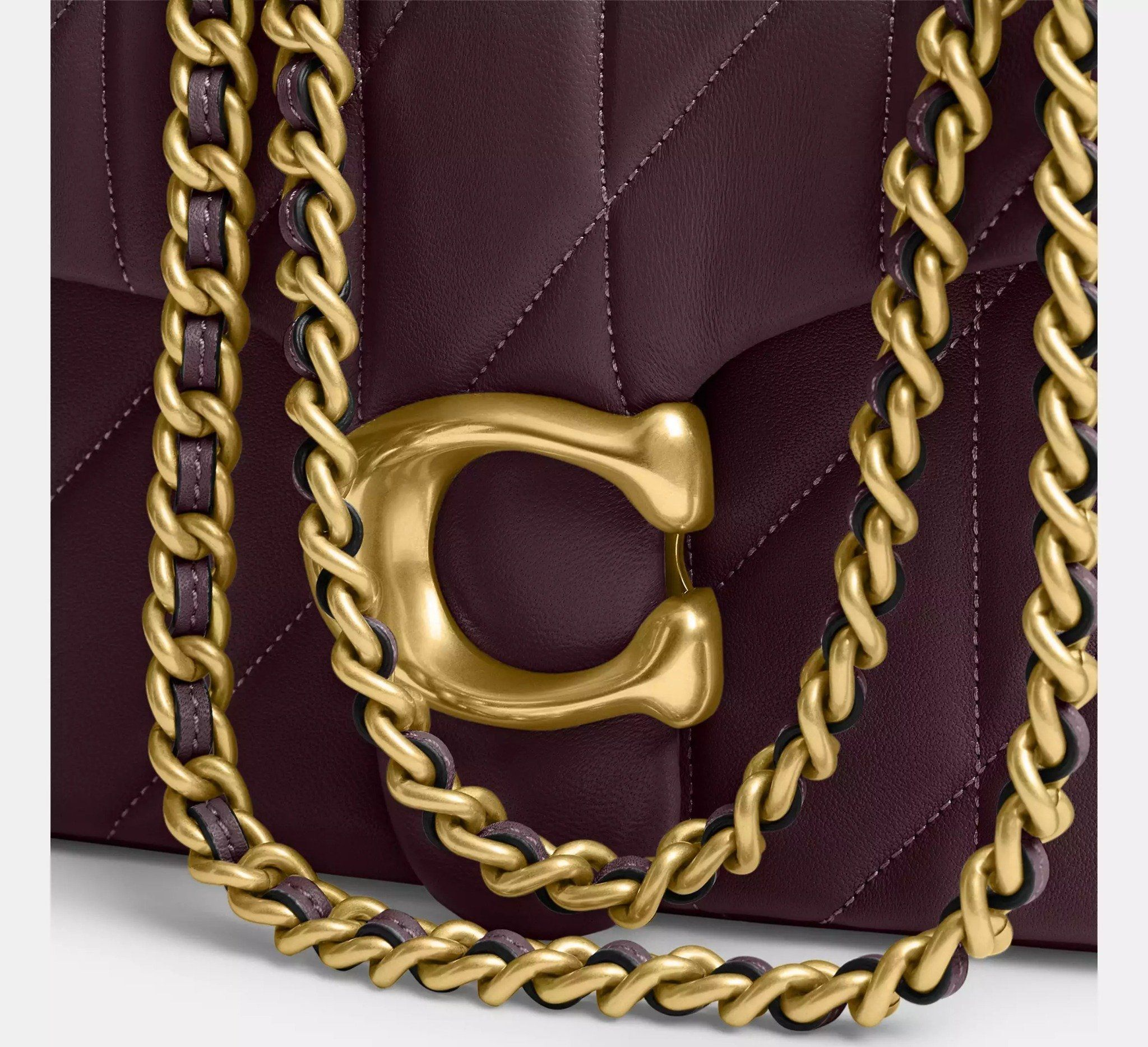 Túi Coach Tabby Shoulder Bag 26 'Brass' CP150-B4YDS - Ảnh 9