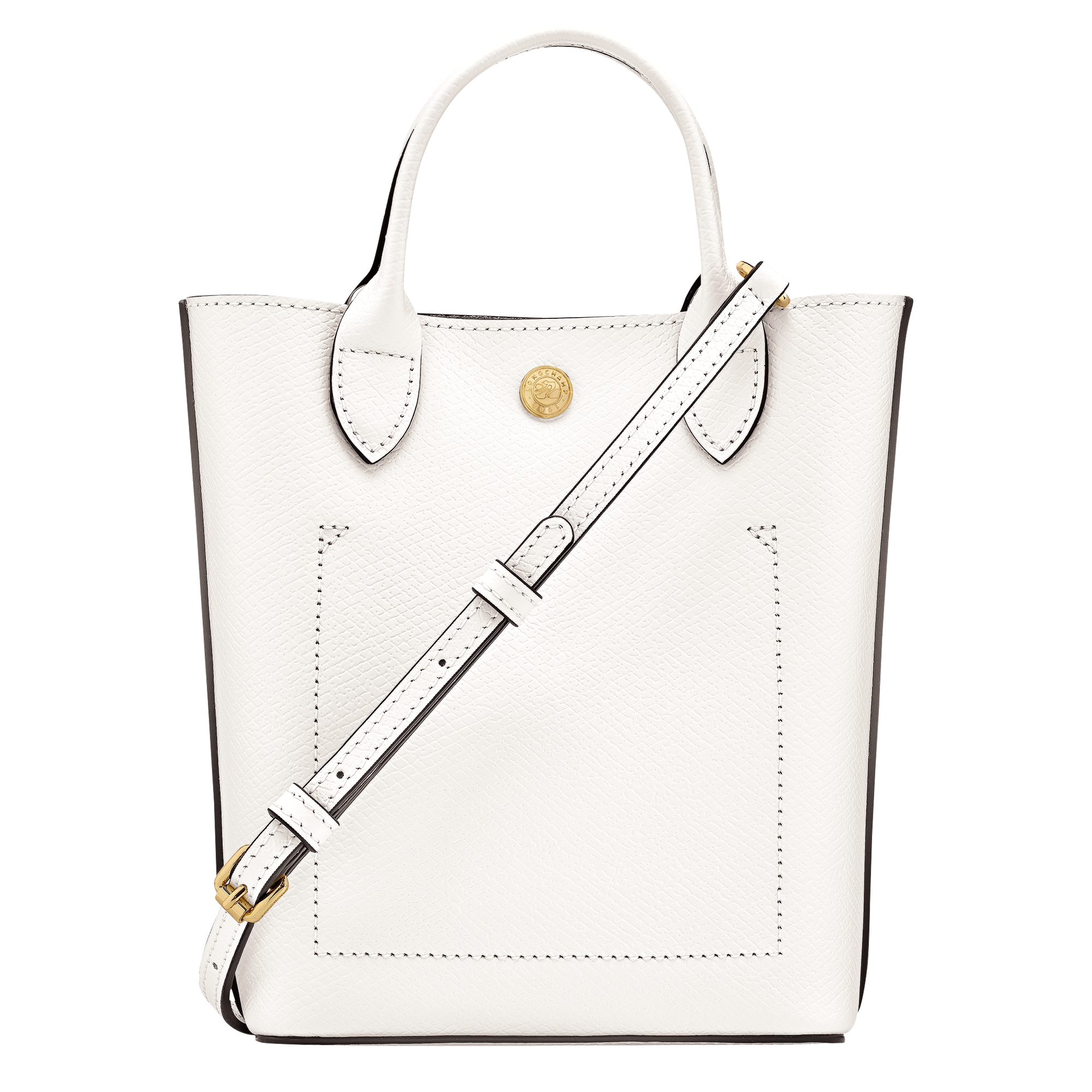 Túi Longchamp Épure XS Tote Bag 'White' 10269HYZ707 - Ảnh 4