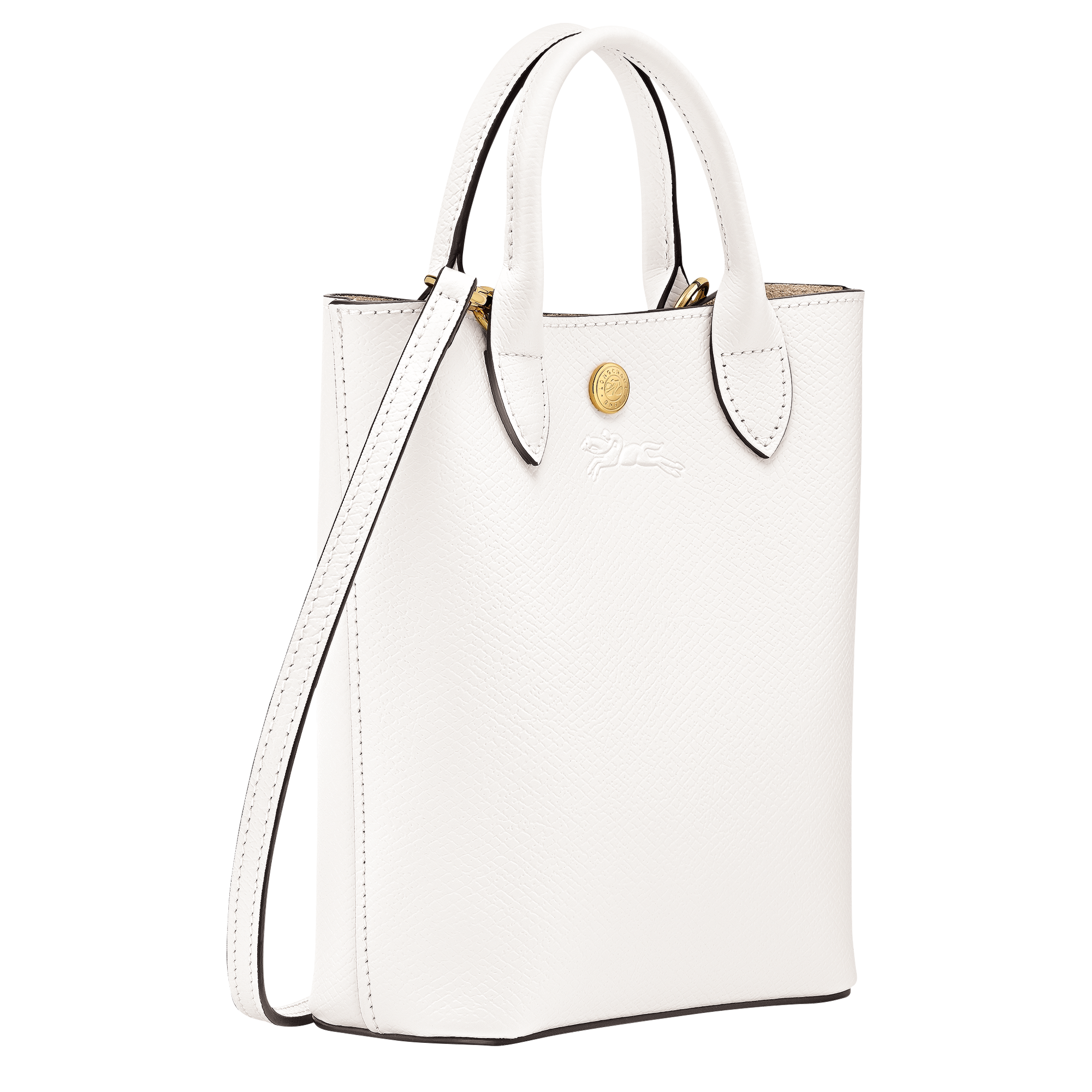 Túi Longchamp Épure XS Tote Bag 'White' 10269HYZ707 - Ảnh 3
