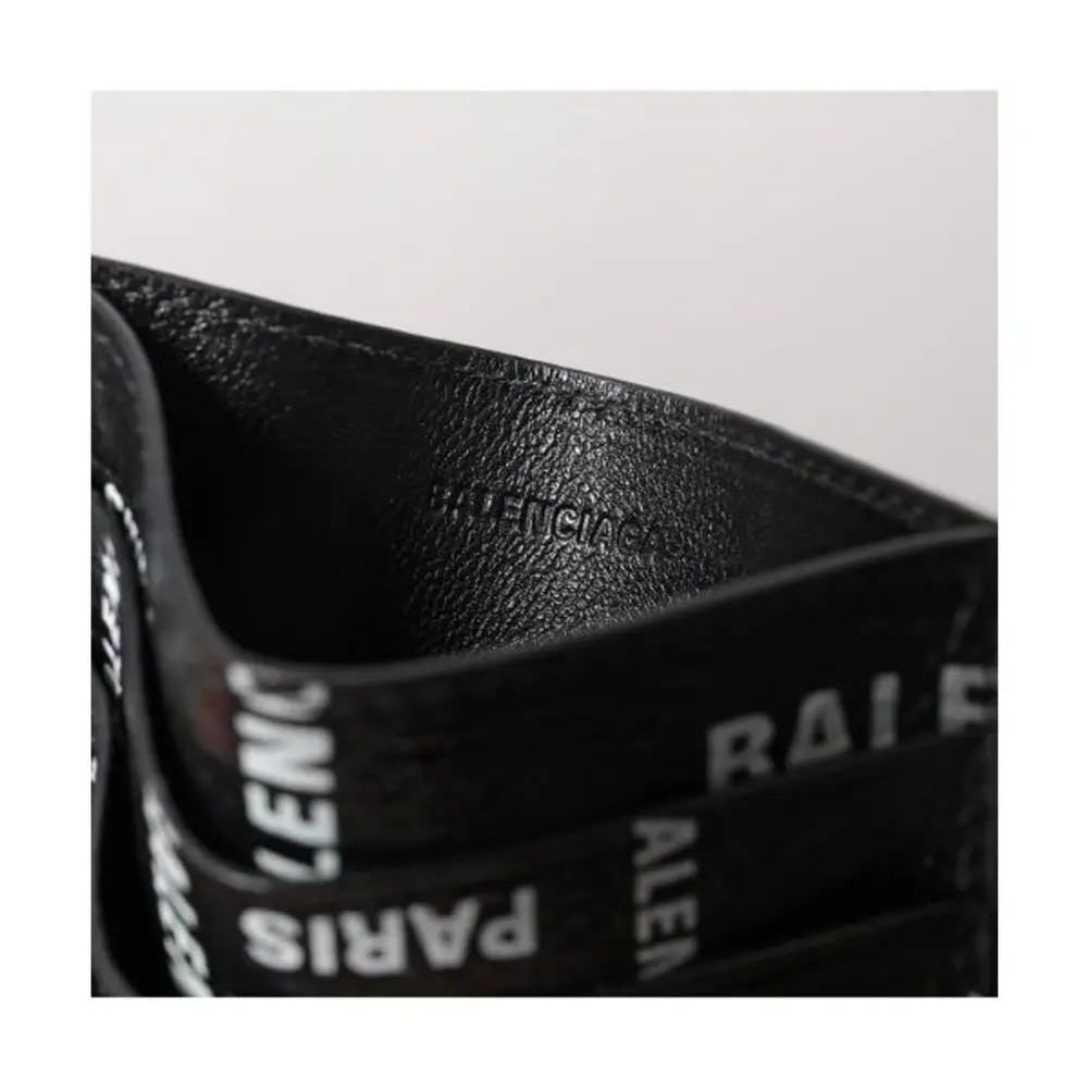 Ví Balenciaga Cash Card Holder 'Black' 5943092AAOC1097 - Ảnh 4