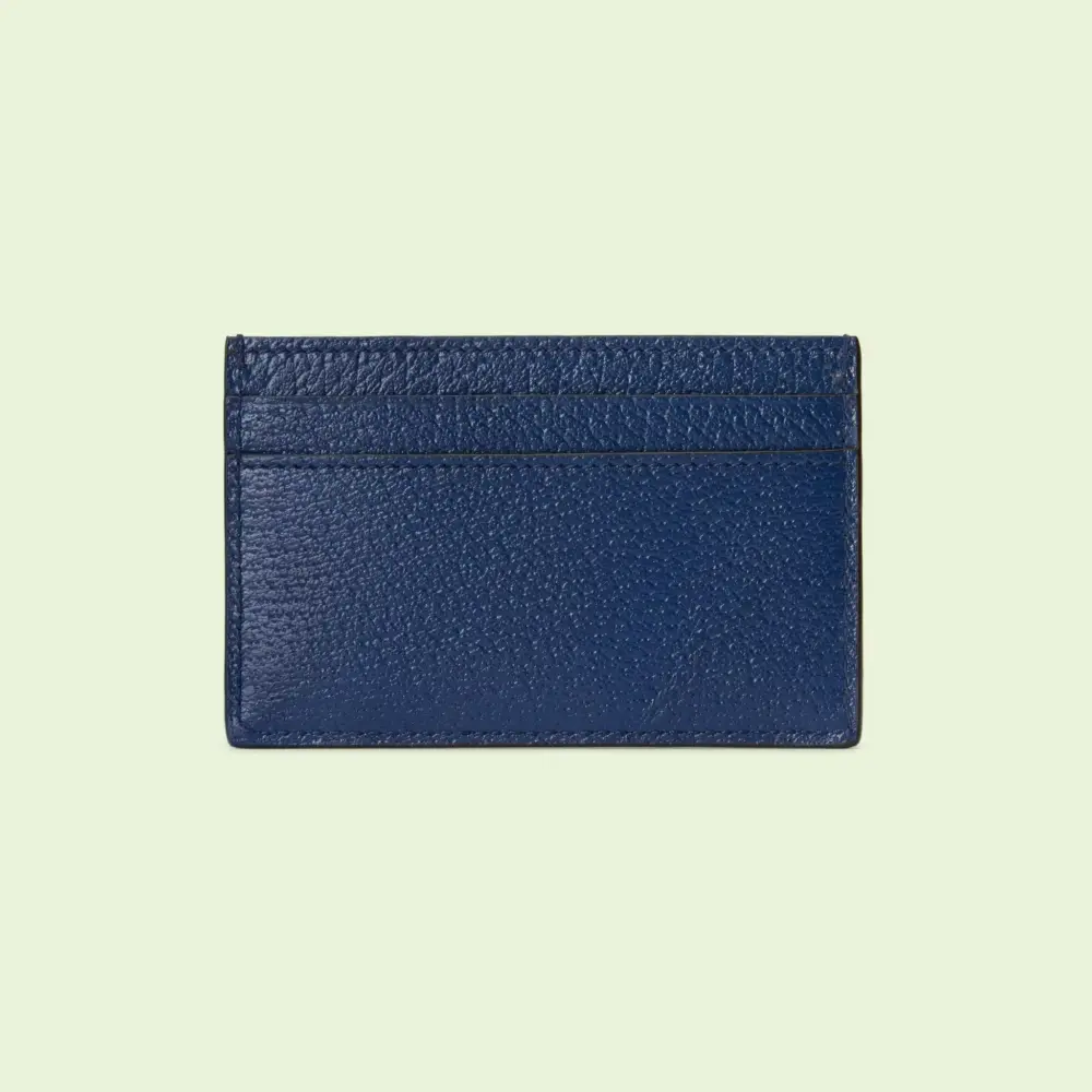 Alternative view of Ví Gucci GG Marmont Card Case 'Blue' 657588-1T56F-4236
