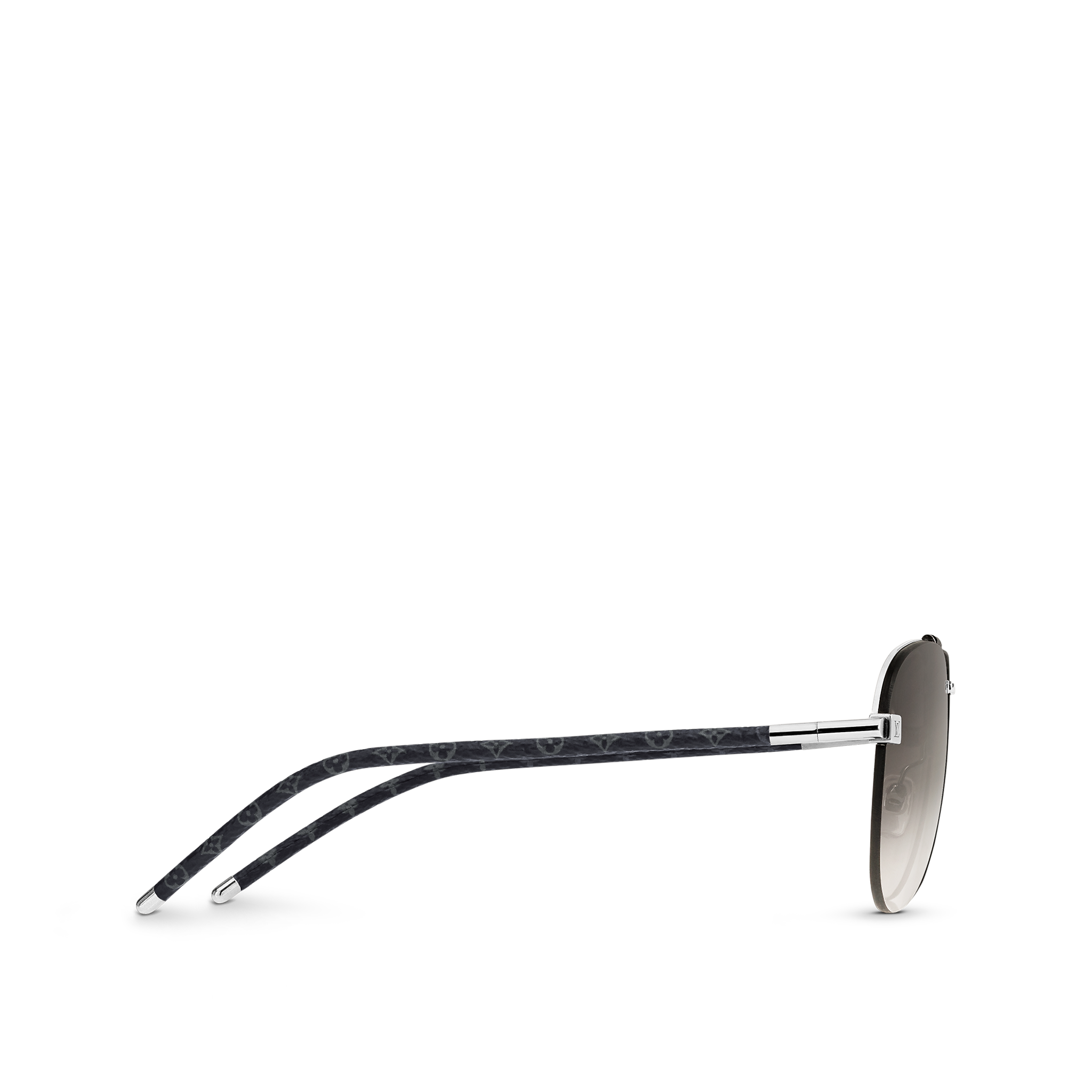 Kính Louis Vuitton Clockwise Canvas S00 'Grey' Z1109W - Ảnh 5