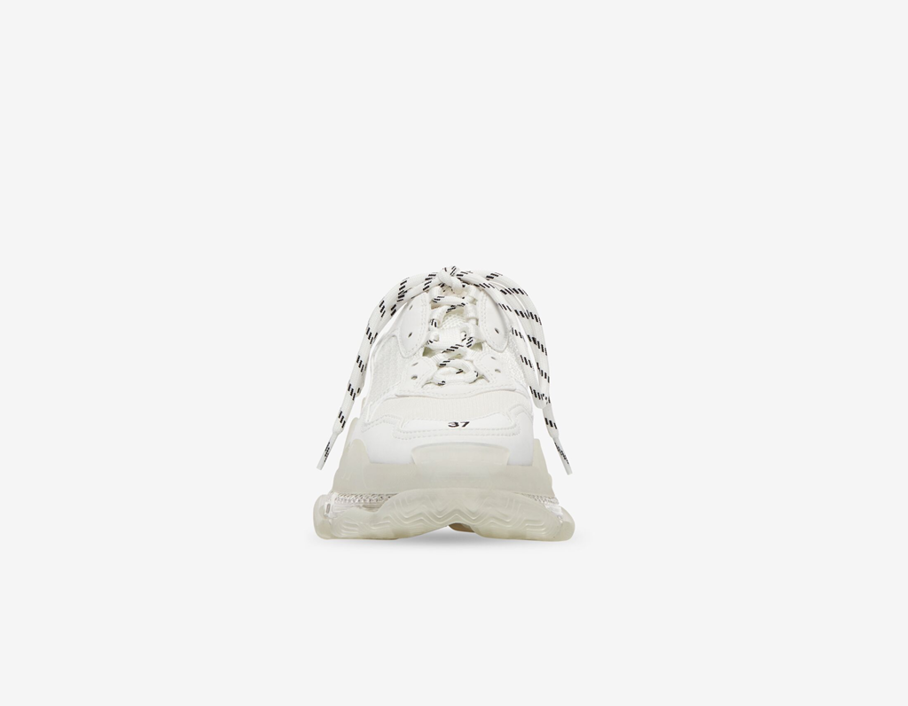 Giày Balenciaga Triple S Trainers Clear Sole 'White' 544351W2FB19000 - Ảnh 4