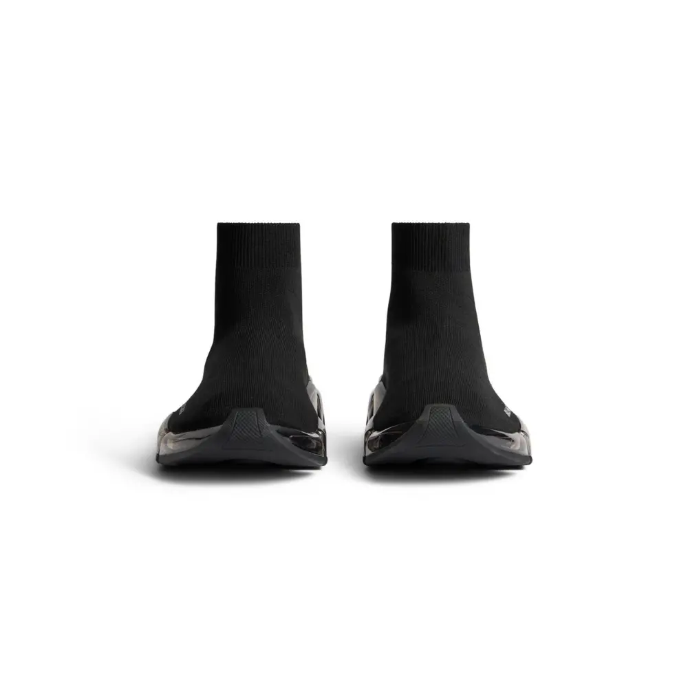 Giày Balenciaga Speed 2.0 Recycled Knit Trainers 'Black' 617239W2DC41000 - Ảnh 4