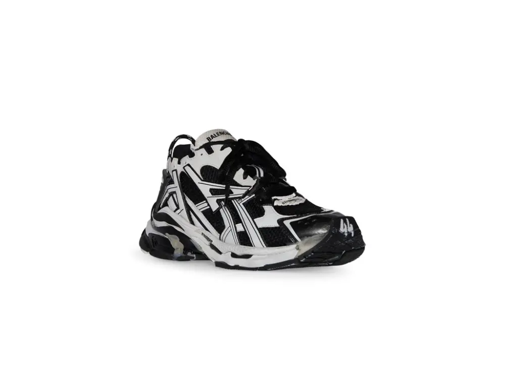 Alternative view of Giày Balenciaga Runner Trainers 'White' 677403W3RB29010