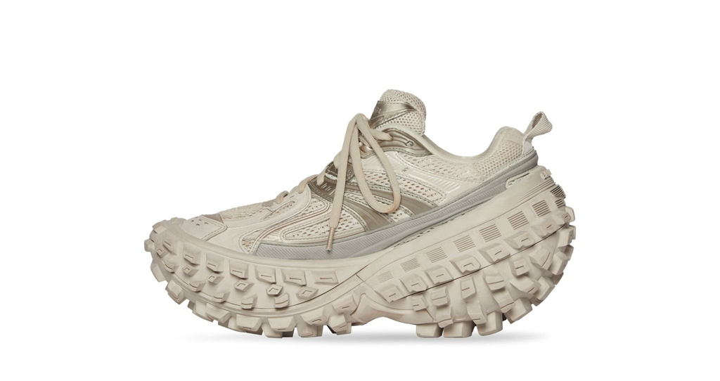 Giày Balenciaga Defender Trainers 'Beige' 685613W2RA69700 - Ảnh 4