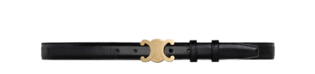 Thắt Lưng Celine Medium Triomphe 'Gold Black' 45AK93A01-38NO