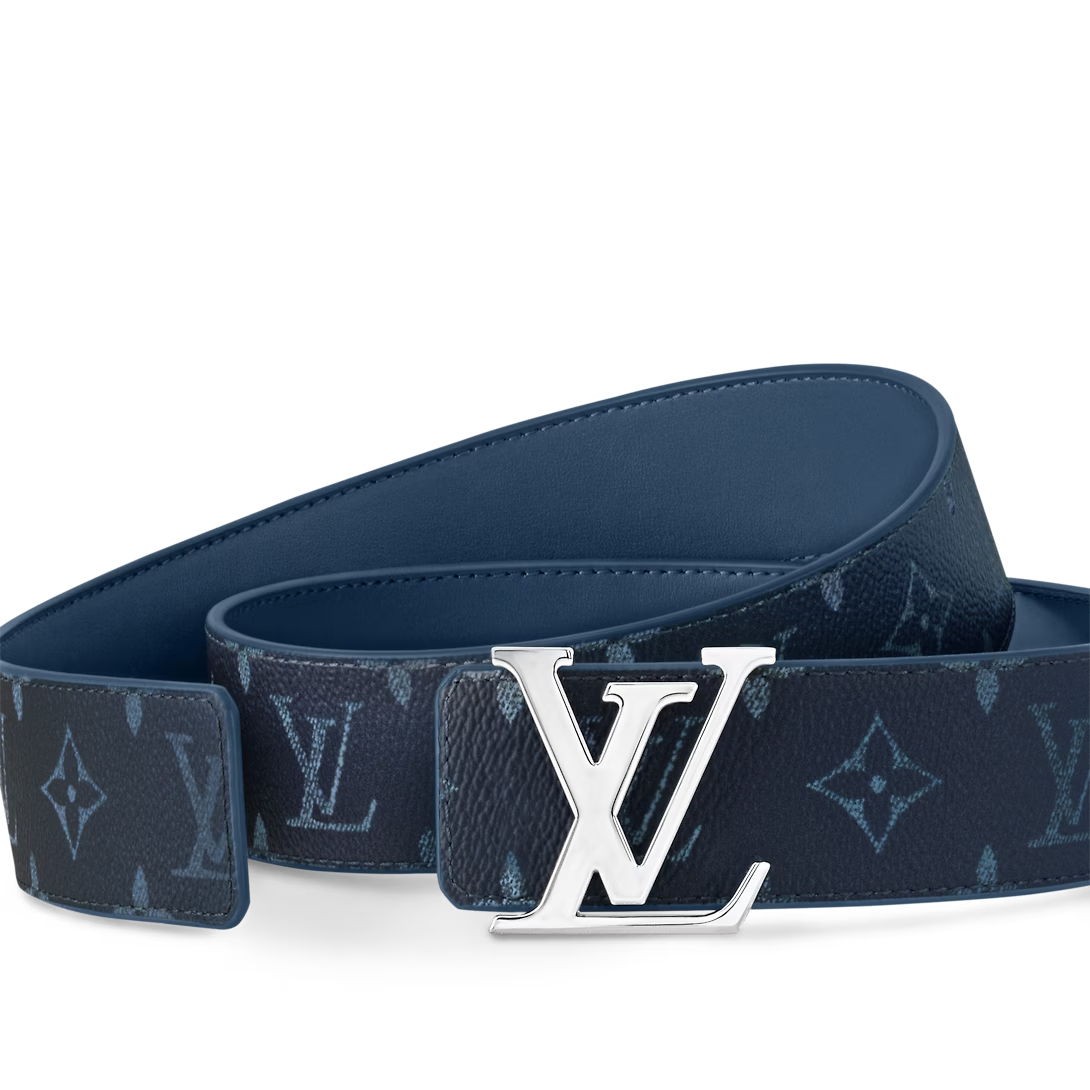 Alternative view of Thắt Lưng Louis Vuitton LV Initials 40MM Reversible Belt 'Blue' M8707