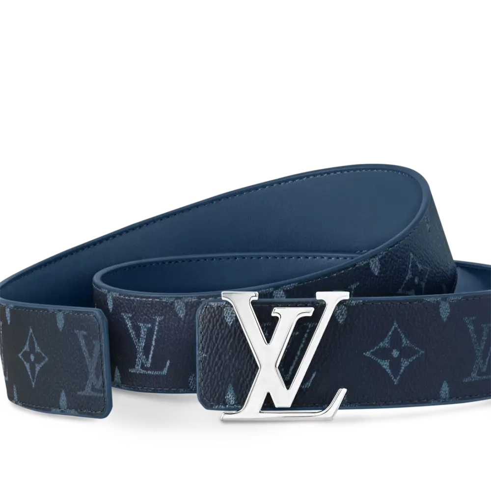Alternative view of Thắt Lưng Louis Vuitton LV Initials 40MM Reversible Belt 'Blue' M8707