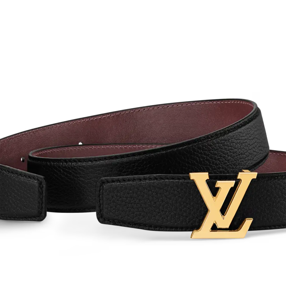 Thắt Lưng Louis Vuitton LV Heritage 35mm Reversible Belt 'Black' M8205 - Ảnh 3