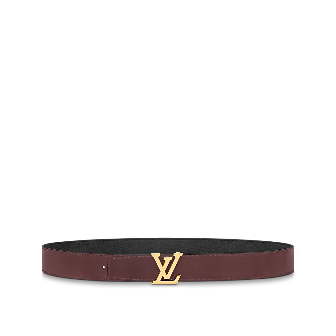 Thắt Lưng Louis Vuitton LV Heritage 35mm Reversible Belt 'Black' M8205 - Ảnh 4