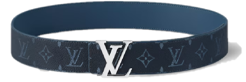 Thắt Lưng Louis Vuitton LV Initials 40MM Reversible Belt 'Blue' M8707