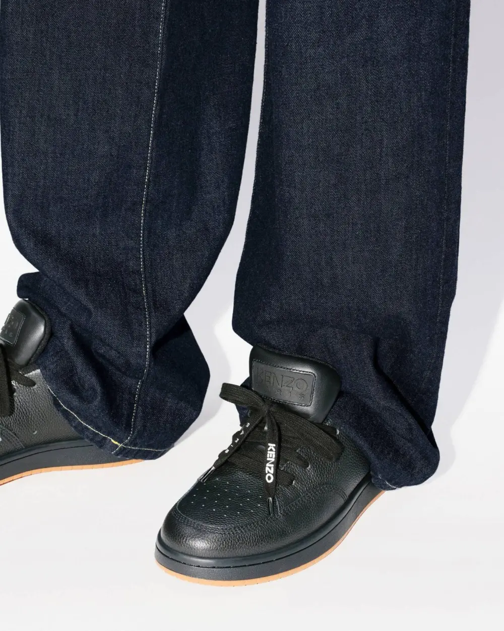 Giày Kenzo Dome Trainers 'Black' FD62SN061L53-99 - Ảnh 3