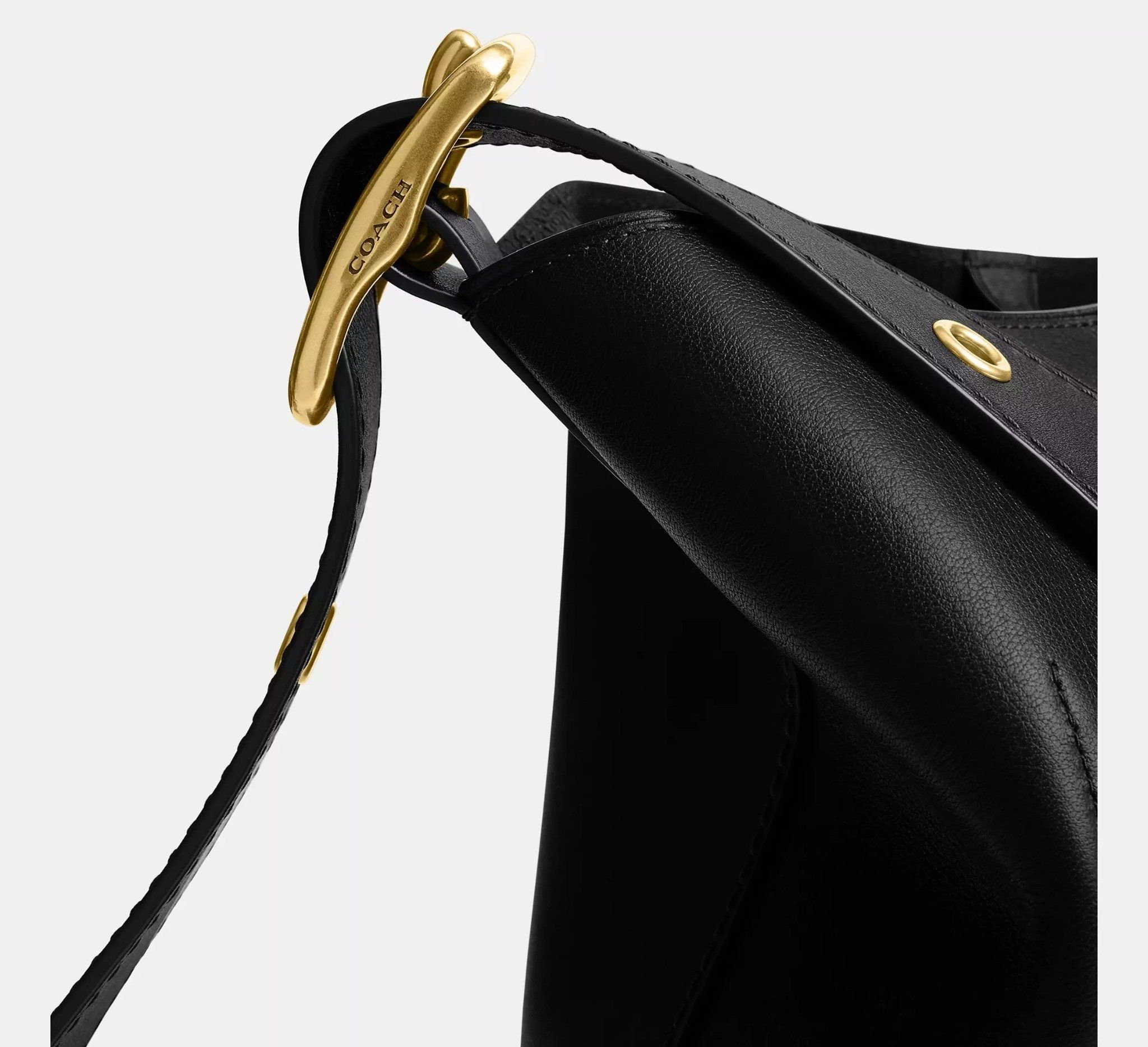 Túi Coach Bleecker Bucket Bag 'Black' CCC23-B4BK - Ảnh 8