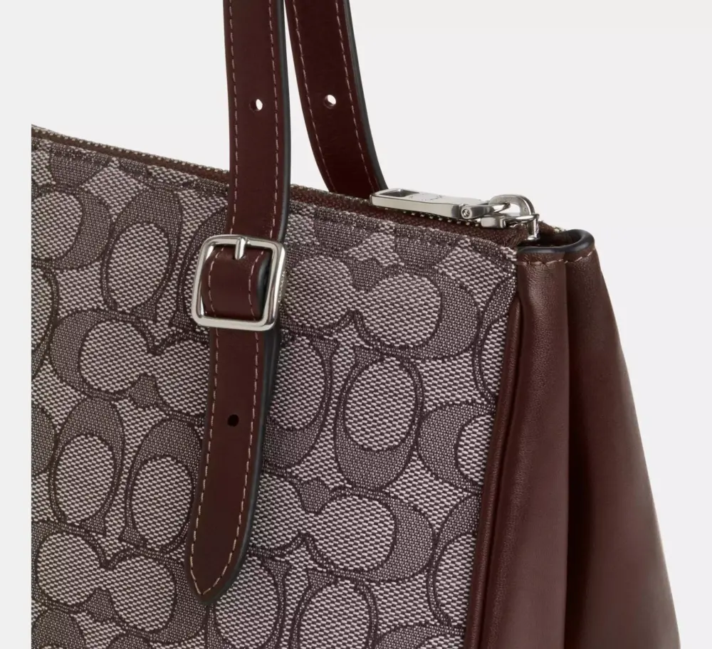 Túi Coach Asher Shoulder Bag 'Maple' CBJ03-SVS8S - Ảnh 7