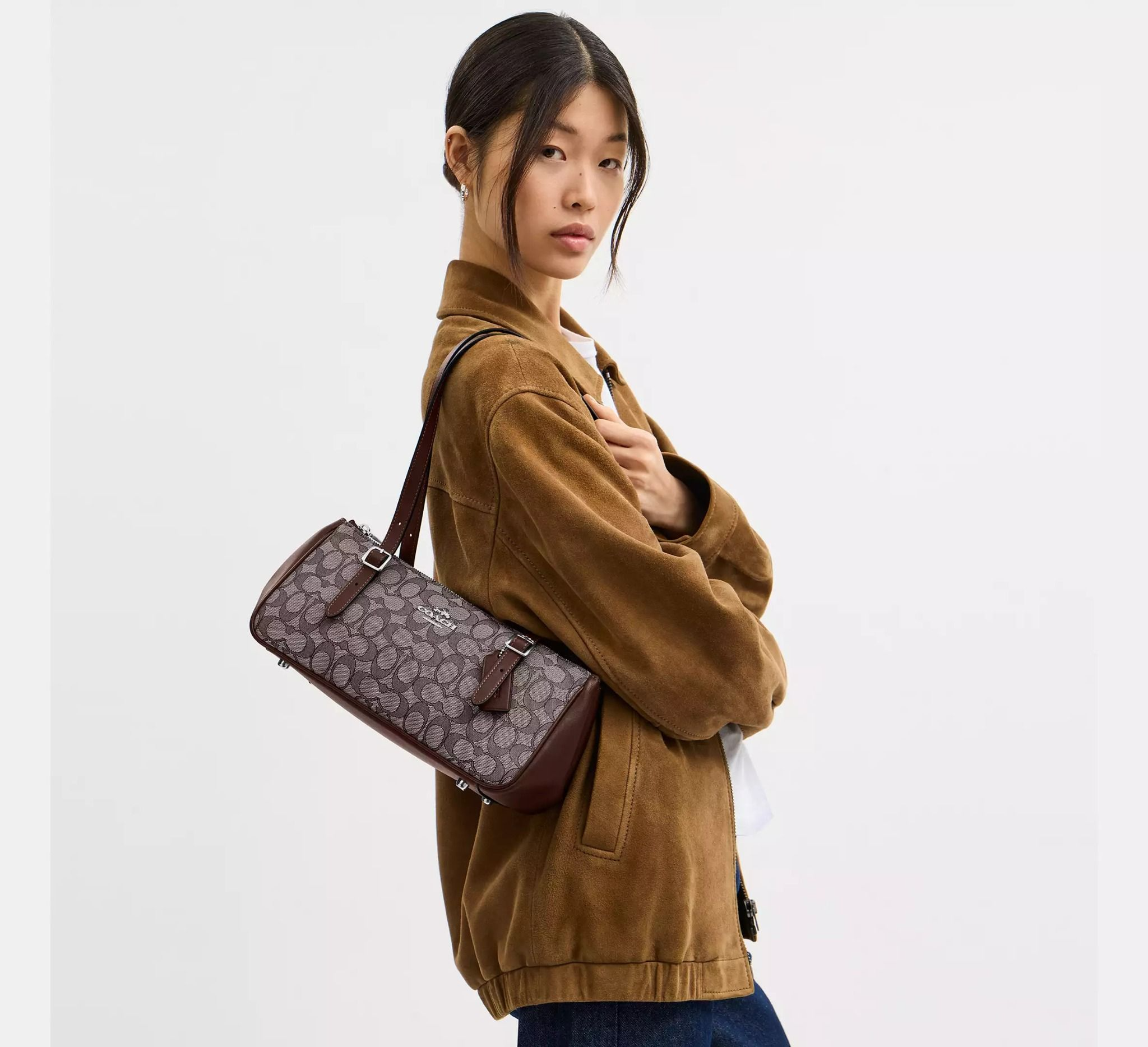 Alternative view of Túi Coach Asher Shoulder Bag 'Maple' CBJ03-SVS8S