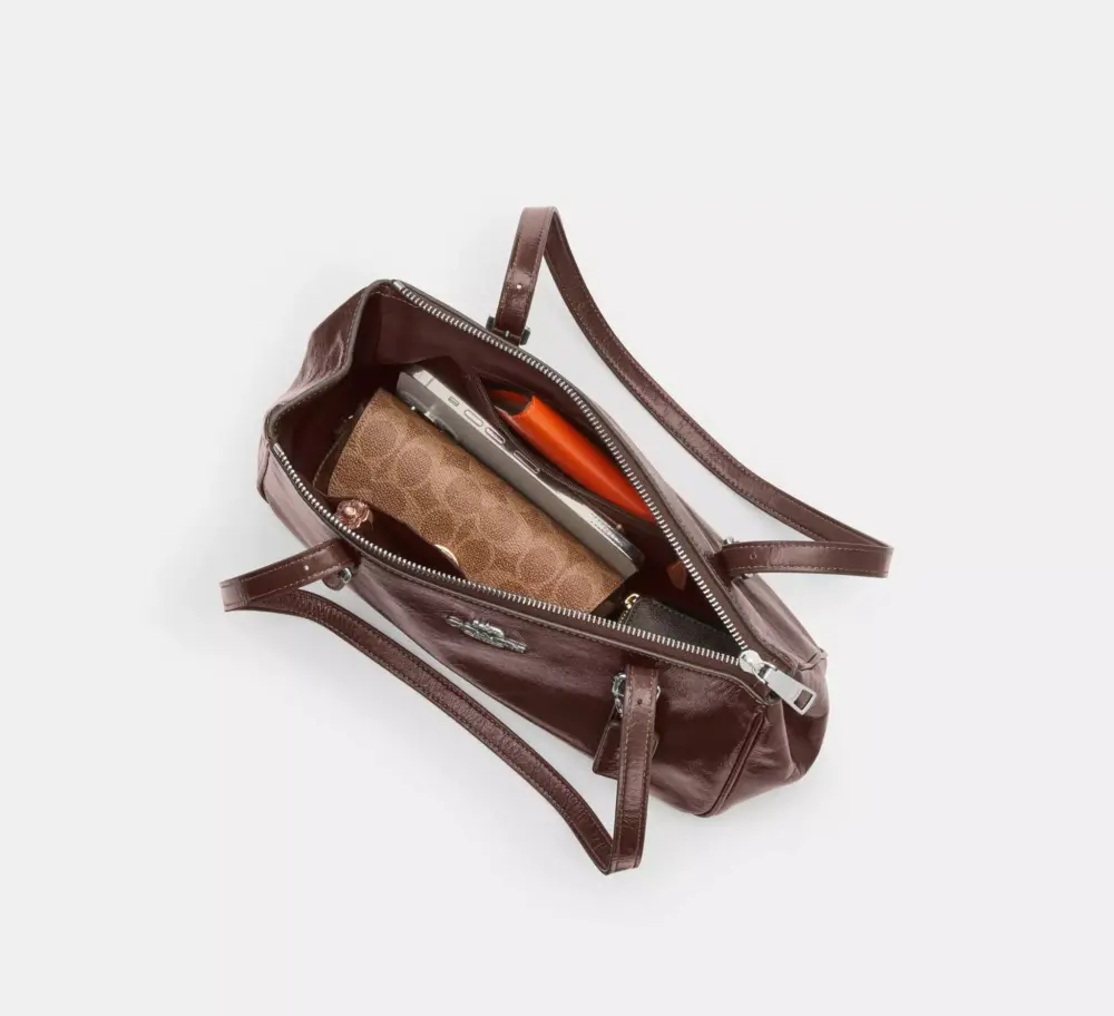 Túi Coach Asher Shoulder Bag 'Maple' CBJ05-SVMPL - Ảnh 5