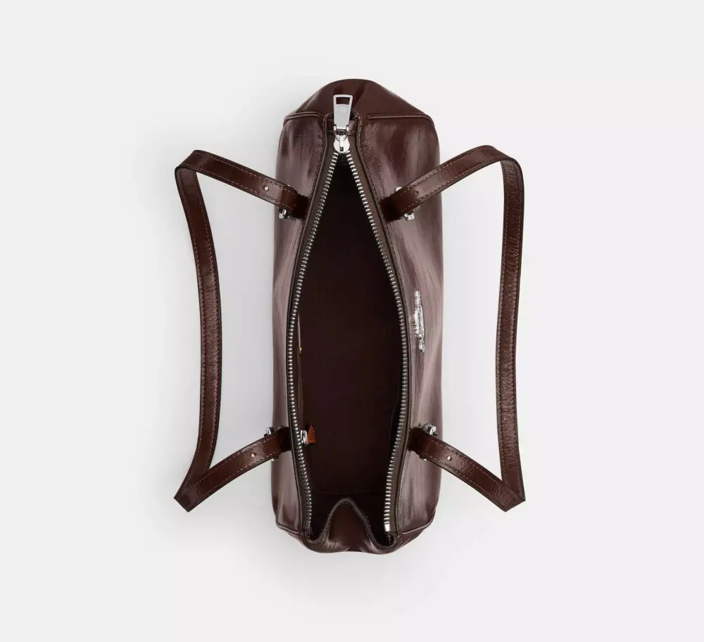 Túi Coach Asher Shoulder Bag 'Maple' CBJ05-SVMPL - Ảnh 4