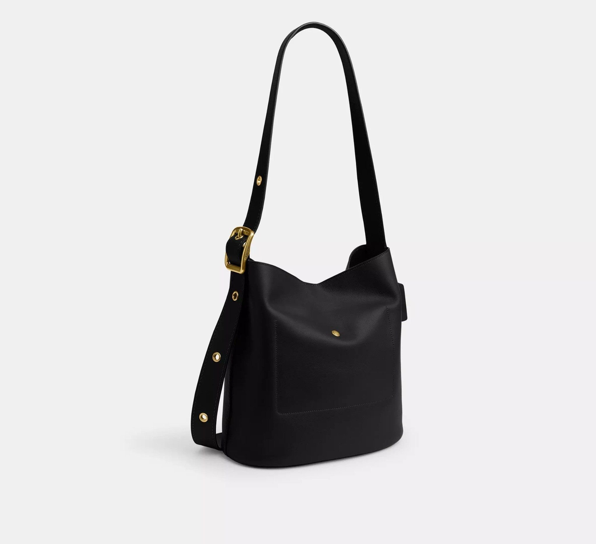 Túi Coach Bleecker Bucket Bag 'Black' CCC23-B4BK - Ảnh 5