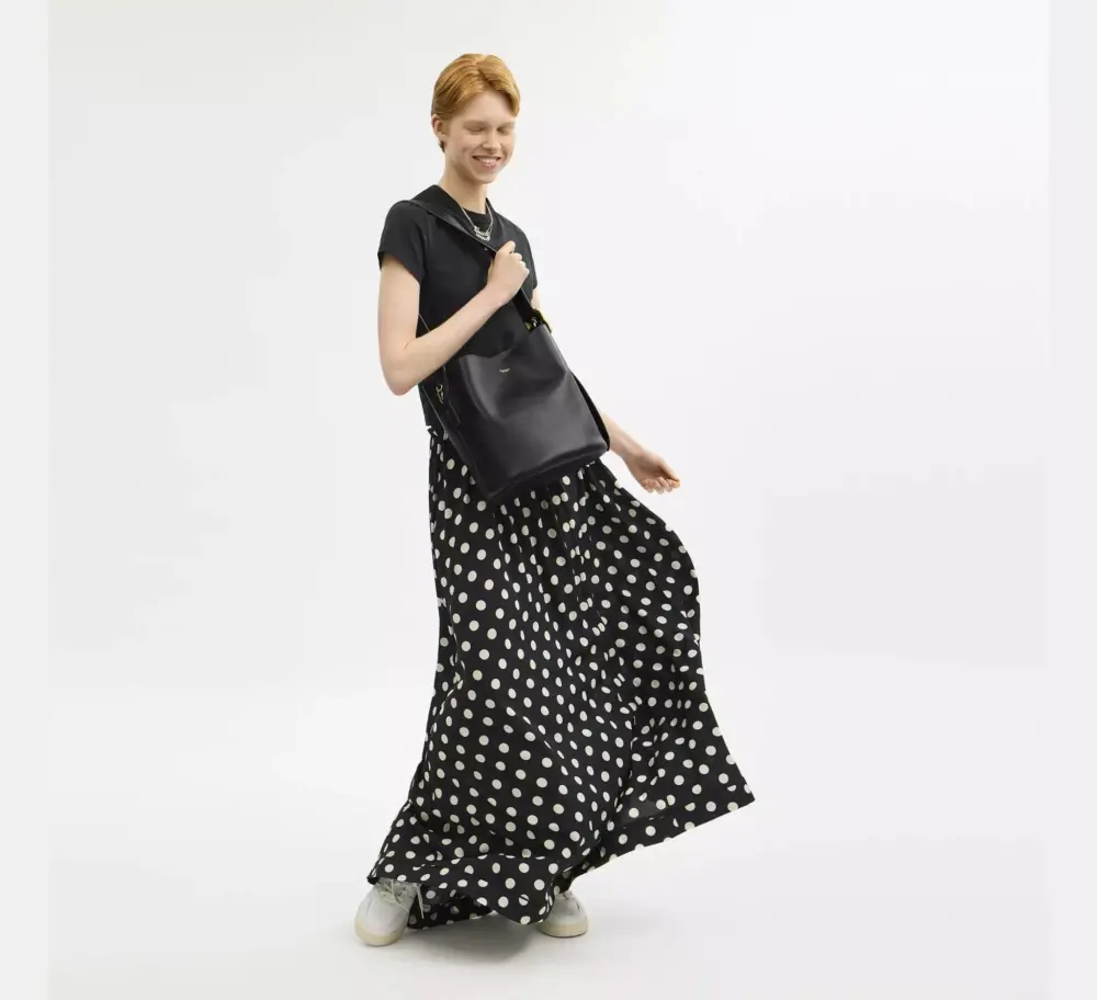 Alternative view of Túi Coach Bleecker Bucket Bag 'Black' CCC23-B4BK