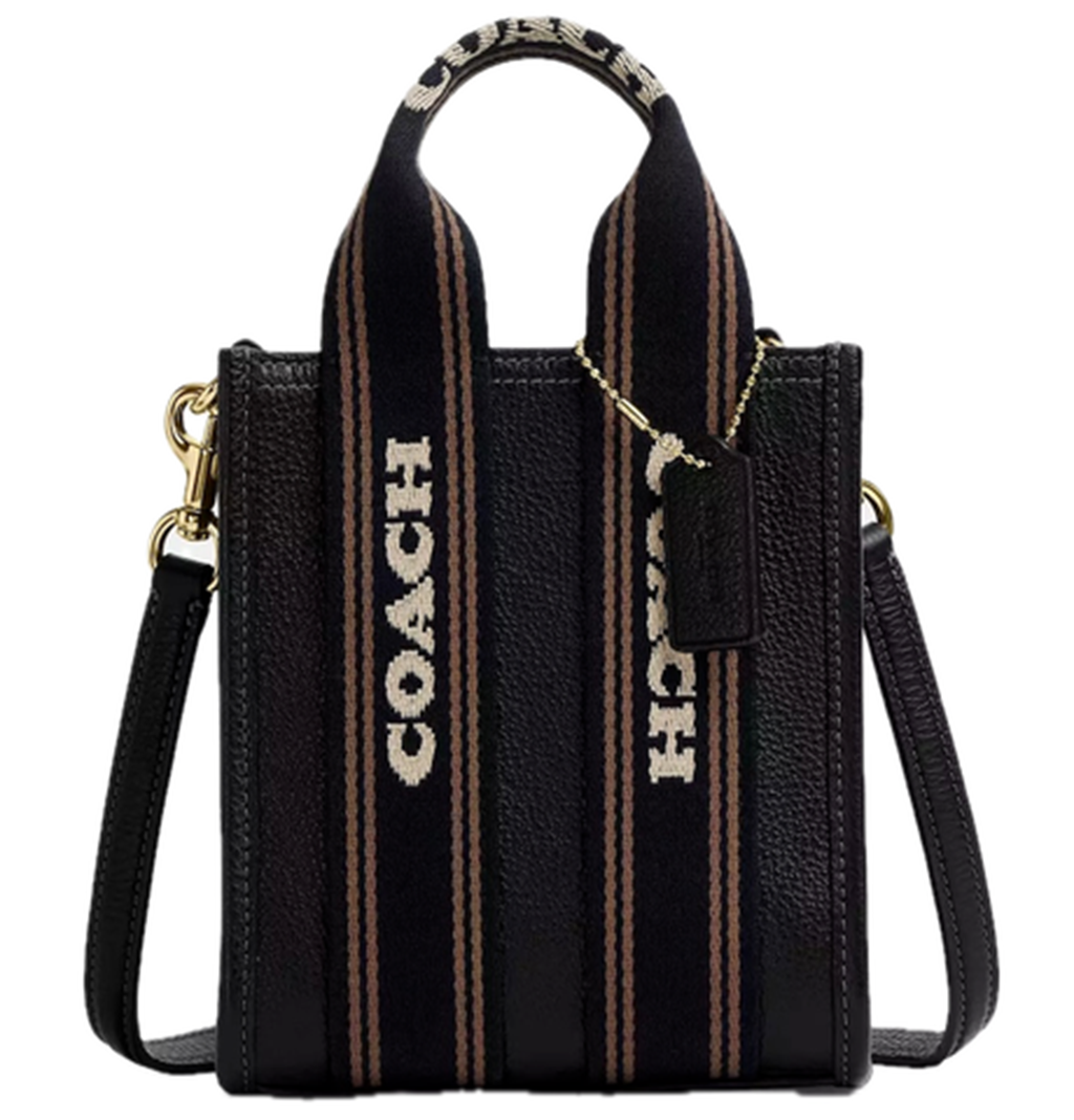 Túi Coach Smith Mini Tote Bag 'Black' CCF80-IMA47