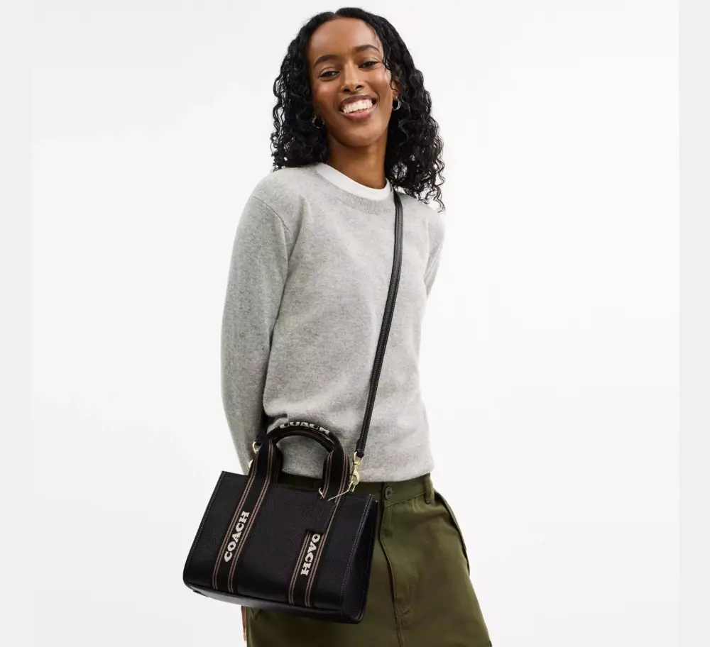 Túi Coach Smith Tote Bag 24 'Black' CBH14-IMA47 - Ảnh 7