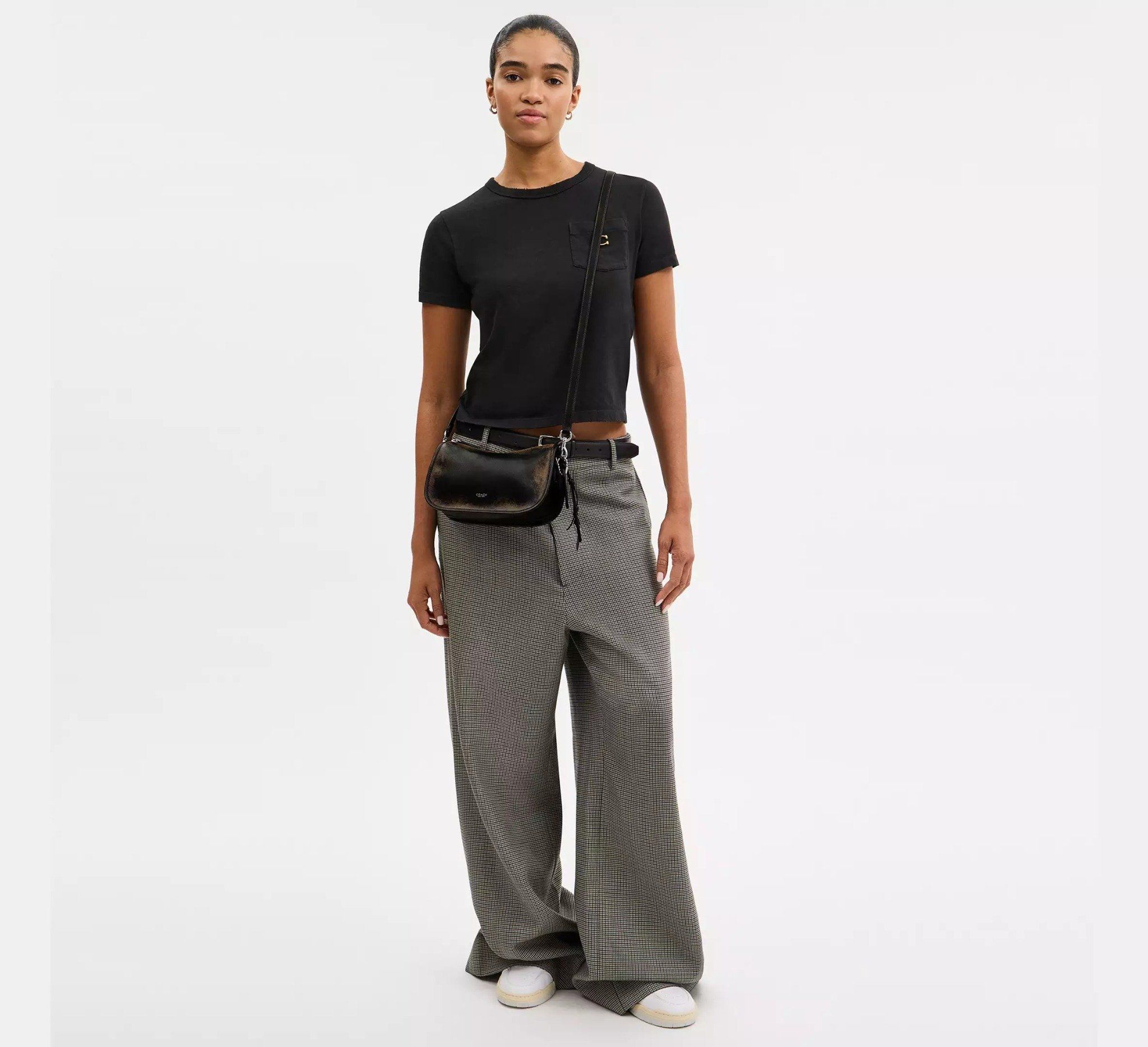 Alternative view of Túi Coach Waverly Bag 'Black Brown' CCC65-LHPMZ