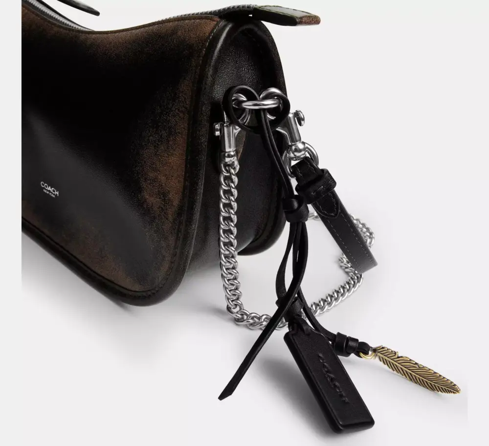 Túi Coach Waverly Bag 'Black Brown' CCC65-LHPMZ - Ảnh 7
