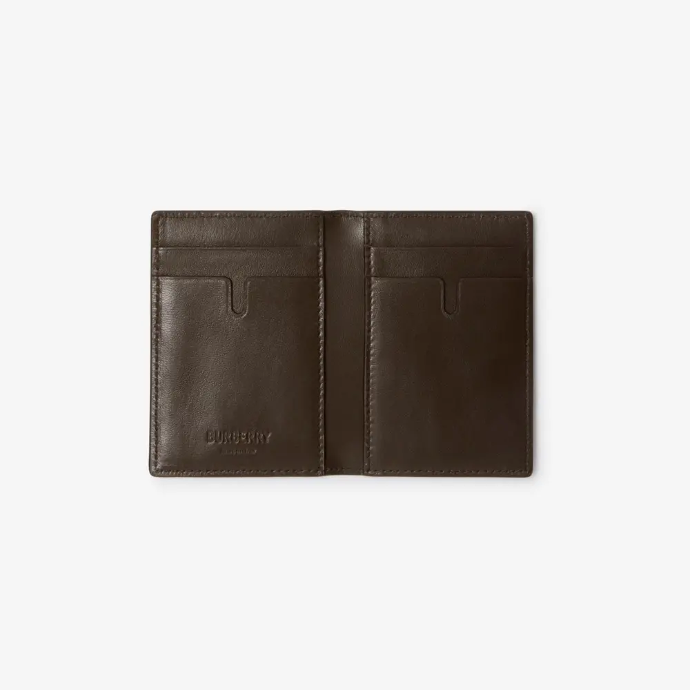 Alternative view of Ví Burberry Check Folding Card Case 'Snug' 81065631