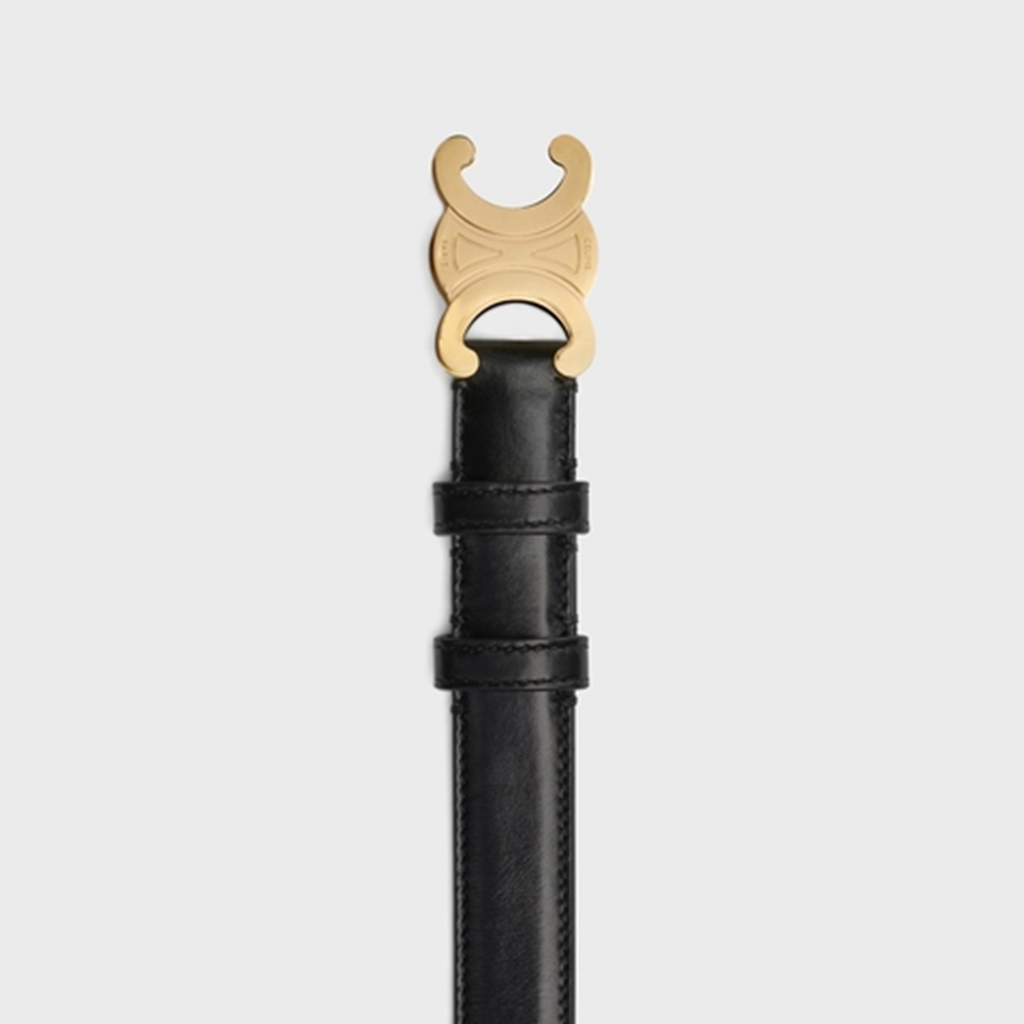 Thắt Lưng Celine Medium Triomphe 'Gold Black' 45AK93A01-38NO - Ảnh 4