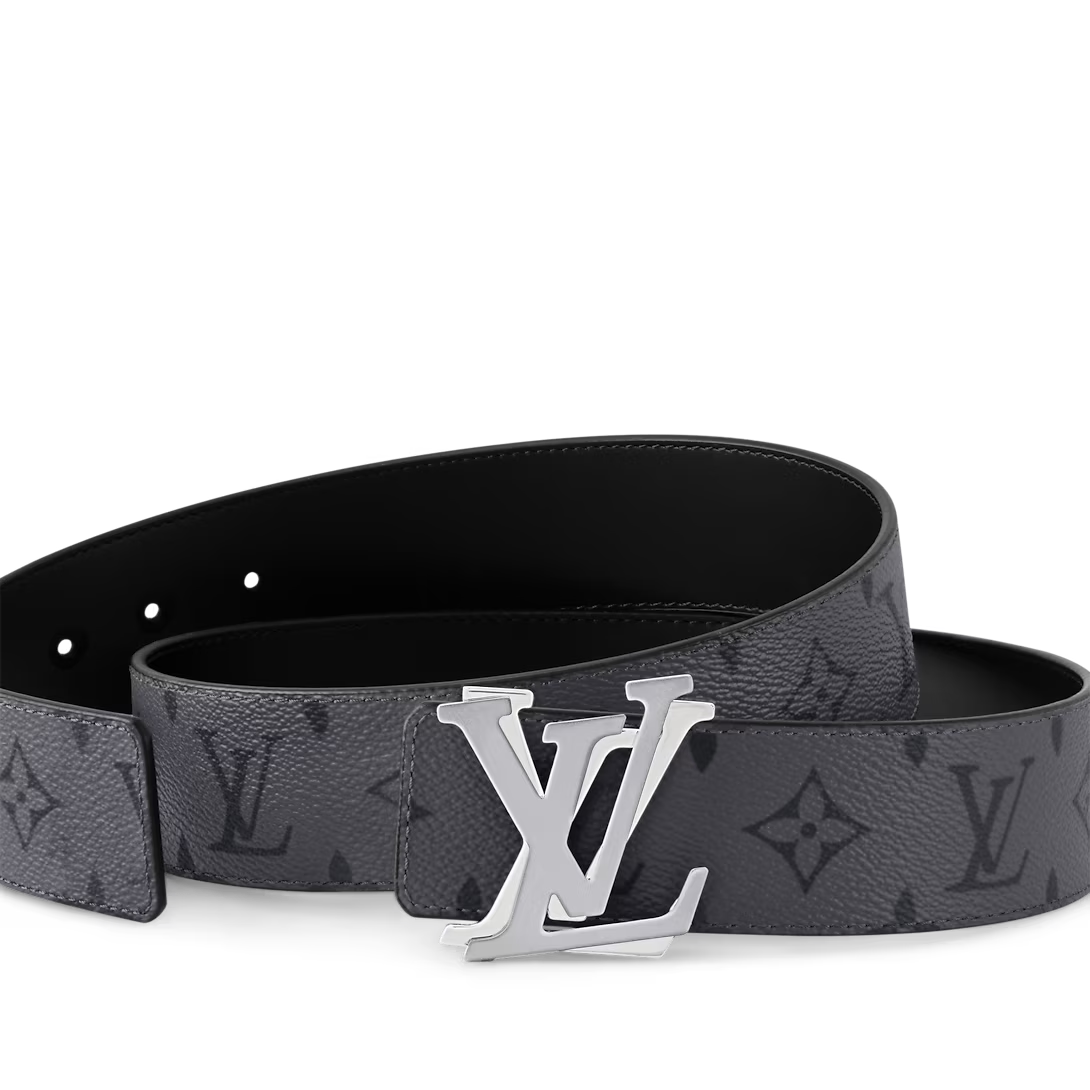 Thắt Lưng Louis Vuitton Shake Double-Sided Belt 'Silver' M0825 - Ảnh 4