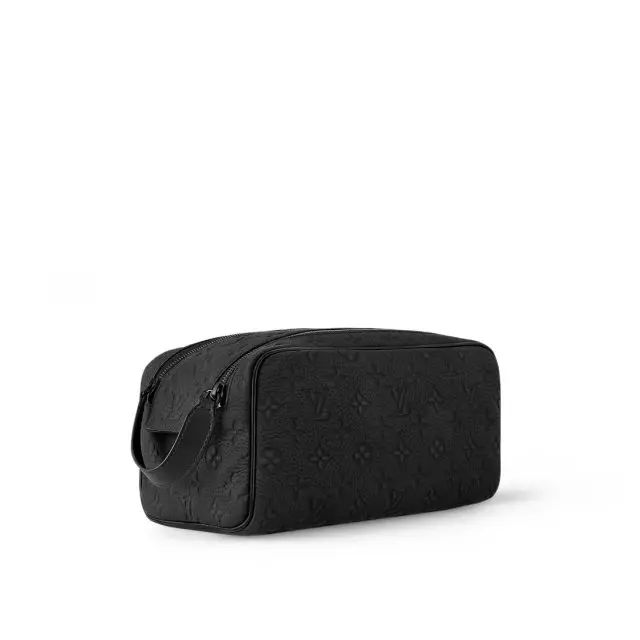 Túi Louis Vuitton Dopp Kit Monogram Taurillon 'Black' M14843 - Ảnh 4