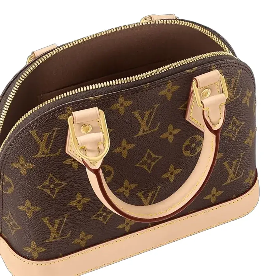 Túi Louis Vuitton LV Alma BB Handle Bag 'Brown' M46990 - Ảnh 3