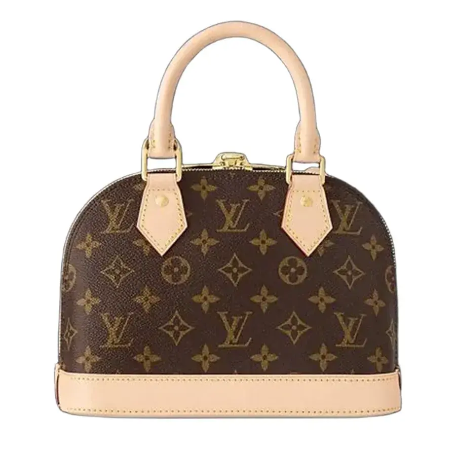 Túi Louis Vuitton LV Alma BB Handle Bag 'Brown' M46990 - Ảnh 4
