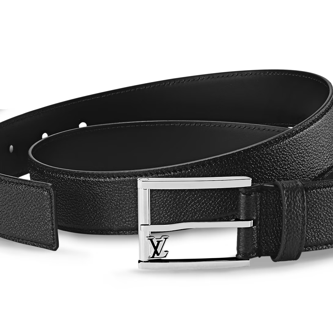Thắt Lưng Louis Vuitton Saint Germain Belt 'Black' M8355U - Ảnh 4