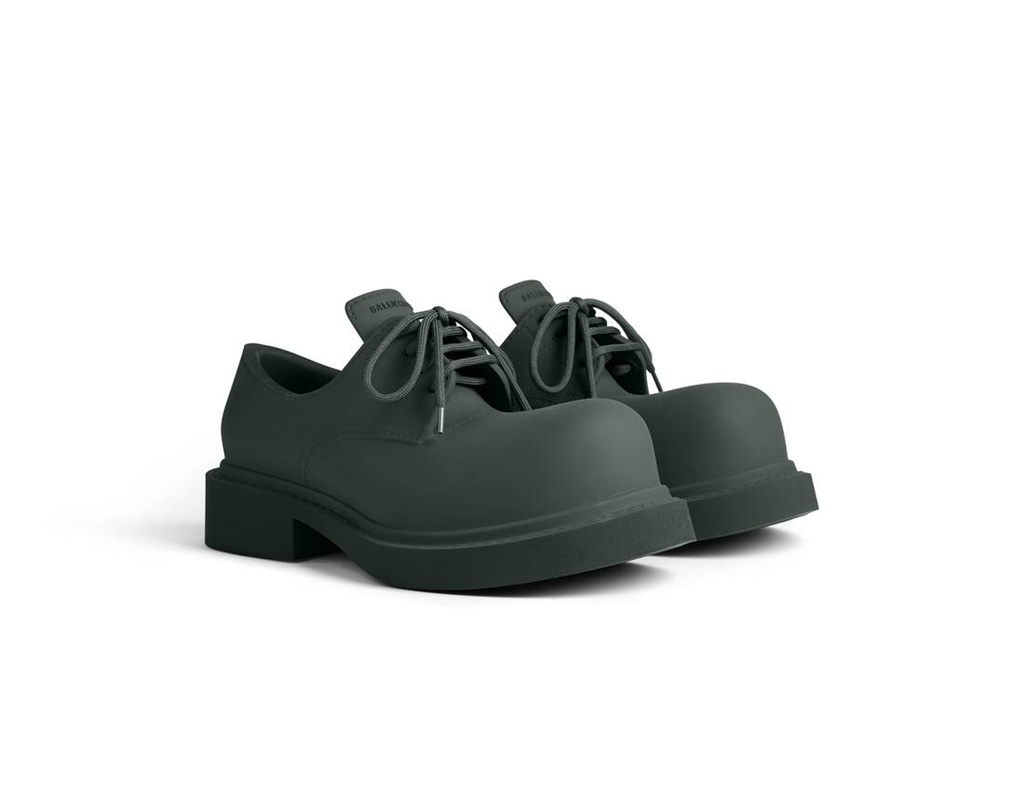 Alternative view of Giày Balenciaga Trainers Worn-out 'Dark Green' 717805W0FOI1025