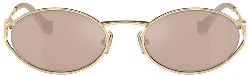 Kính Miu Miu Sunglasses 'Pale Gold Pink' MU-52YS-ZVN20F