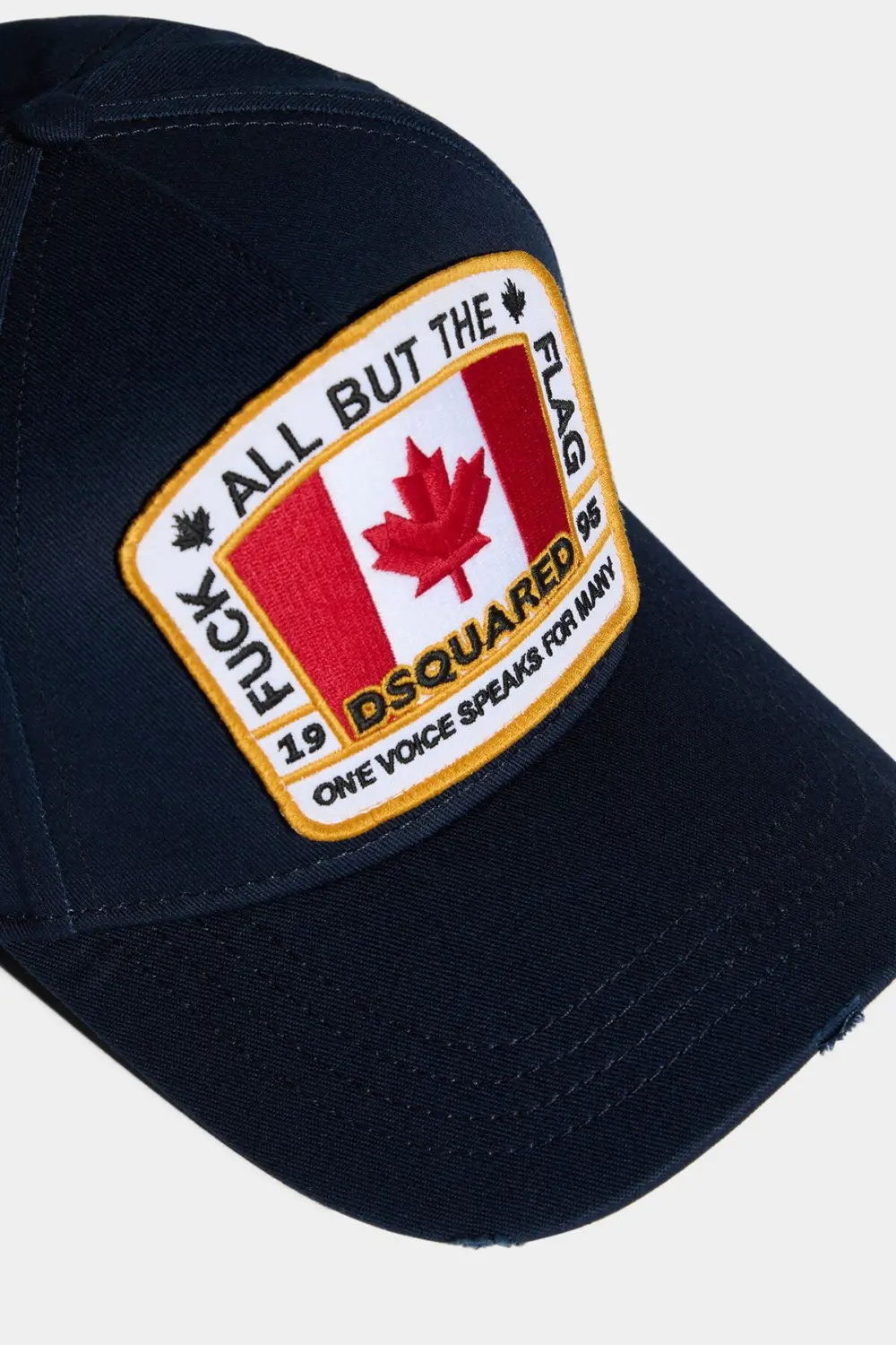Alternative view of Mũ Dsquared2 D2 Patch Baseball Cap 'Blue' BCM401105C000013073