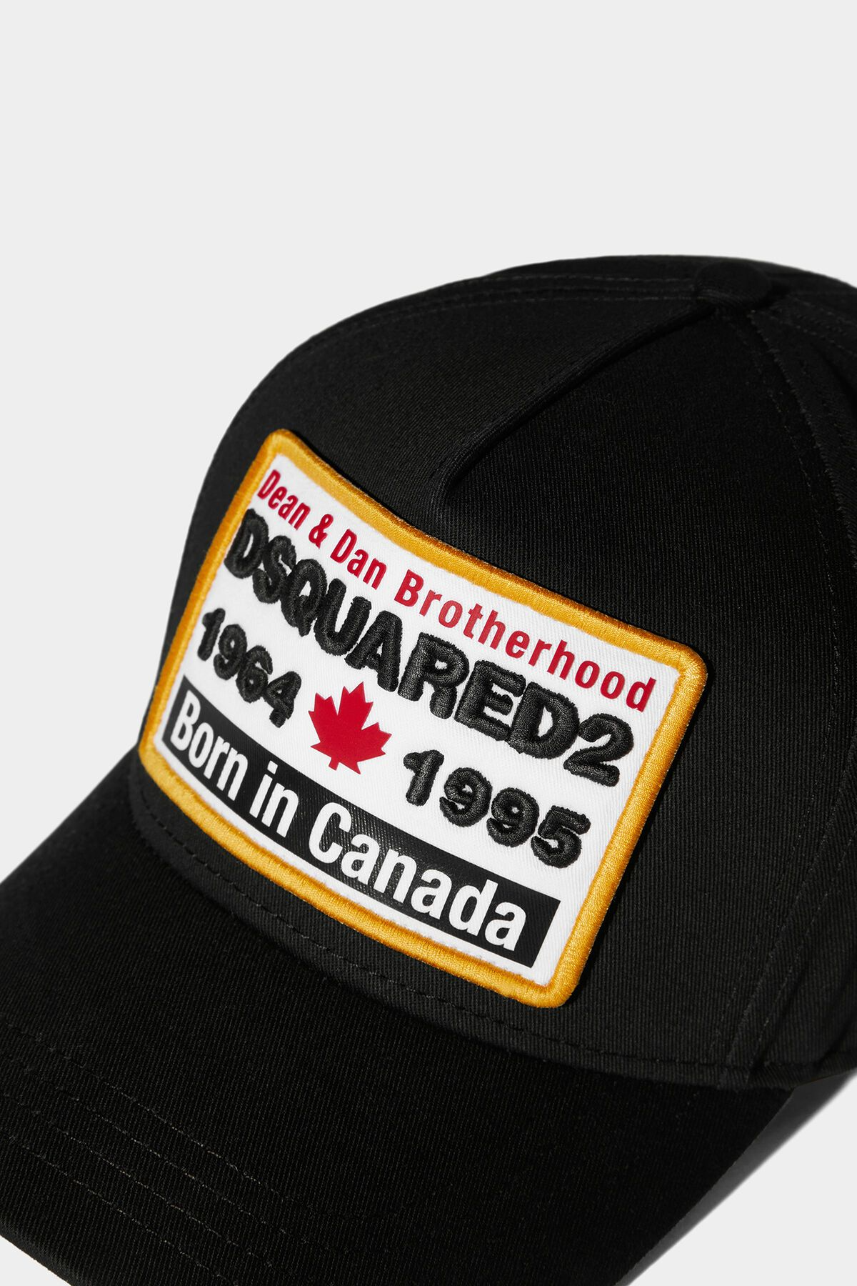 Alternative view of Mũ Dsquared2 D2 Patch Baseball Cap 'Black' BCM055205C000012124