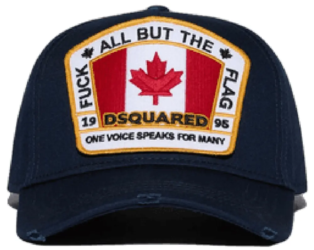 Mũ Dsquared2 D2 Patch Baseball Cap 'Blue' BCM401105C000013073