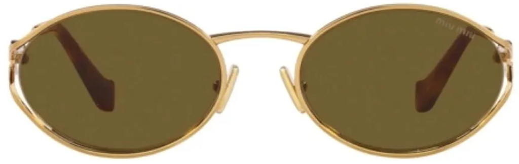 Kính Miu Miu Sunglasses 'Brass Gold' MU 52YS-7OE01T