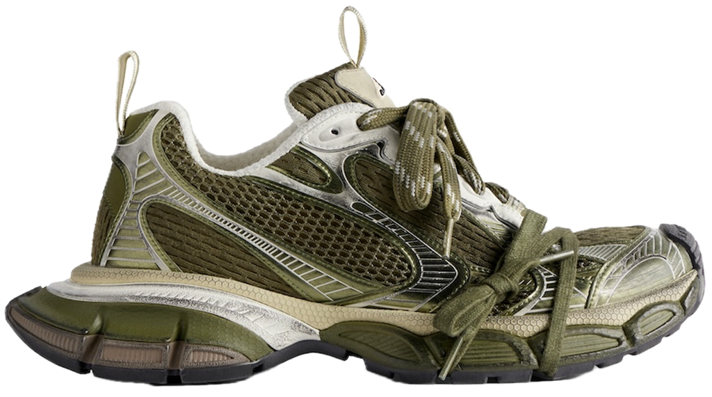 Giày Balenciaga 3xl Trainers 'Dark Green' 734734W3XL53191