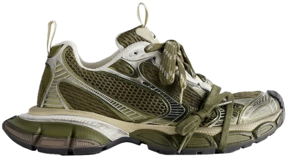 Giày Balenciaga 3xl Trainers 'Dark Green' 734734W3XL53191