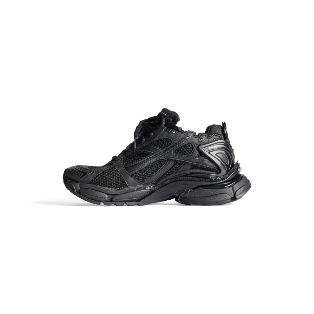 Giày Balenciaga Runner Trainers 'Black' 772774W3RBT1000 - Ảnh 4