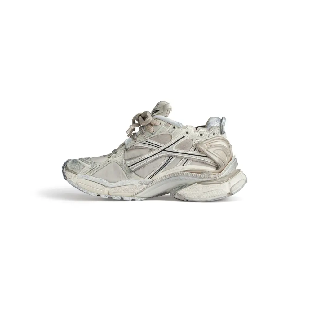 Giày Balenciaga Runner Trainers 'Beige' 772774W3RNY9797 - Ảnh 4