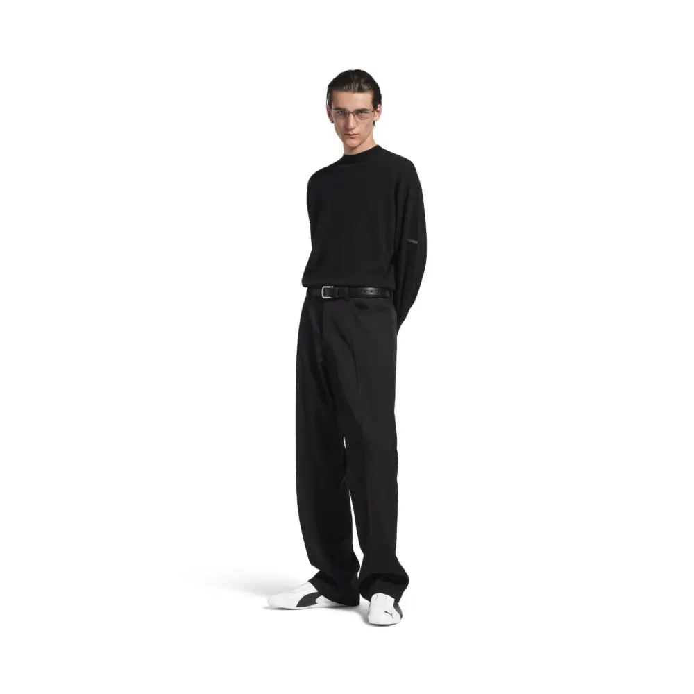 Alternative view of Giày Balenciaga Speedcat Leather 'White' 847148WSDSB9010