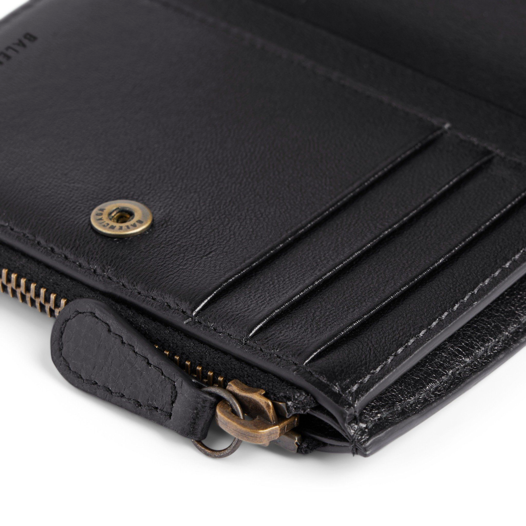 Ví Balenciaga Le City Bifold Wallet 'Black' 8463602ABFY1000 - Ảnh 5