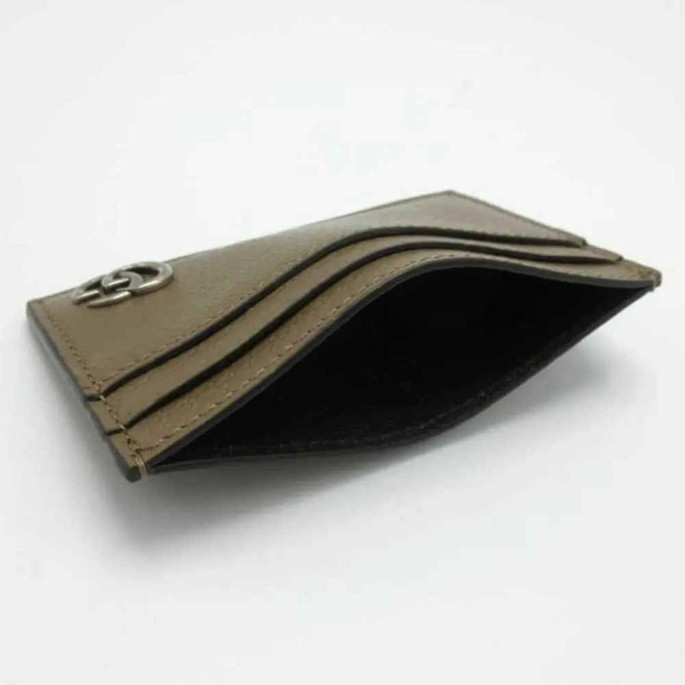 Ví Gucci Marmont Logo Card Holder 'Beige' 657588-DJ20F-2801 - Ảnh 4