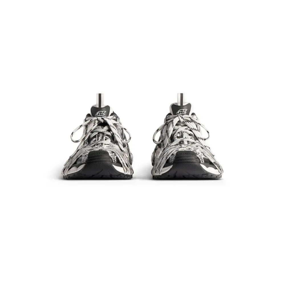 Giày Balenciaga 3xl Extreme Laces Logo Sneaker 'White' 825597W3XHL9010 - Ảnh 5