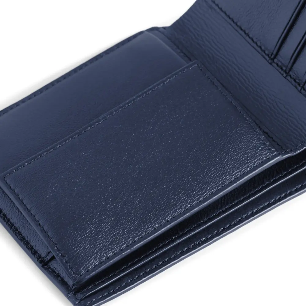 Ví Balenciaga Cash Square Folded Coin Wallet 'Navy' 5943151IZI34666 - Ảnh 4